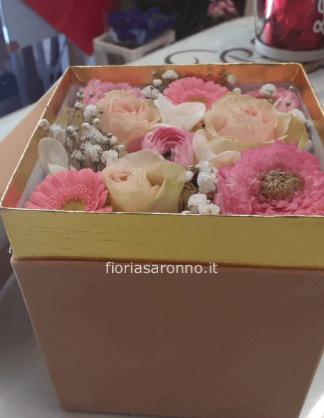 Flower box quadrata